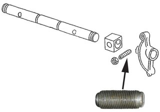Adjusting screw 914 for Valve, >> W0 250 000