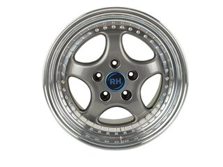 Wheel - RH - Speedline Style - 10 x 18 ET 54 - 3 Piece - Anthracite