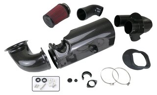 Air Intake Carbon Fiber - OEM Throttle Body - 996 / 997.1 C2/C4