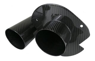 Air Intake Carbon Fiber - OEM Throttle Body - 996 / 997.1 C2/C4