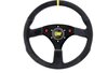 OMP Volant sport inclus touche klaxon - Ø 320mm - peau retournée noire