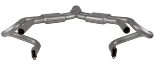 Collecteurss d'échappement avec réductieur de bruit - Sport "Sebring Style" - inox peint - 356 A/B/C
