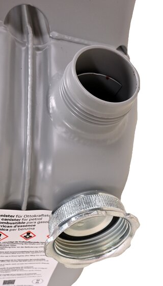 Reservekraftstoffbehälter ( Metall )