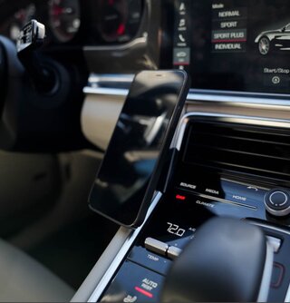 Handyhalter magnetisch - Armaturenbrett links - 971.1/971.2 Panamera