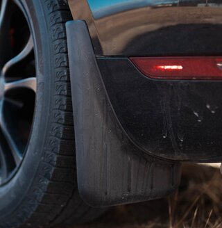 Jeu de pare-boue (4 pièces) inclus matériel de montage - 9YA1 Cayenne