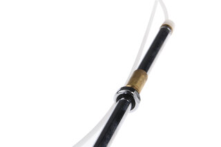 Antenna rod for automatic antenna, 900mm Toothed Cord Chrome Tip