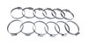 Hose clamp Set  50-70x9mm (12 pcs.)