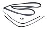 Window Seal 911 / 964 - Rear - Targa incl. Trims and Accessories