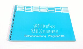 Manuel  d'utilisation 911/ 930 turbo  Allemand