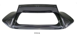 Aileron type - bi-turbo S - avec entrées d'air (Qualité OEM) - carbone à peindre