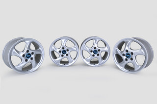 Felgensatz (4 Stk.) - Turbo Style - Silber (8,5+10 x18ET46/54)