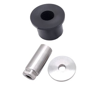 Bushing set for front suspesion Black - 993 1994-1998