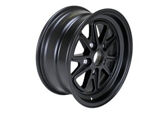 7x16 ET 23 Felge OUTLAW 001 - Schwarz Matt