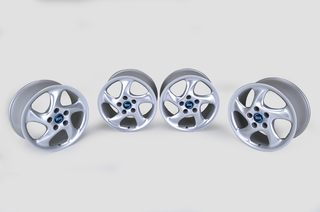 Felgensatz (4 Stk.) - Turbo Style - Silber (8,5+10 x18ET46/40)