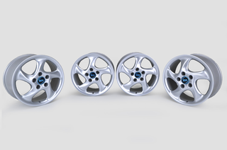 Felgensatz (4 Stk.) - Turbo Style - Silber (8,5+10 x18ET46/40)