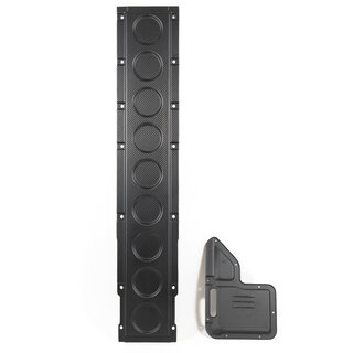 Schalttunnel & Kraftstoffpumpenabdeckung 993 - Carbon