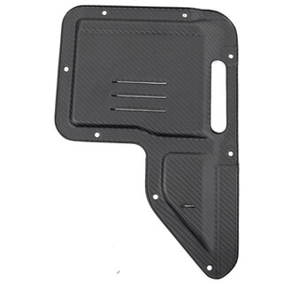 Schalttunnel & Kraftstoffpumpenabdeckung 993 - Carbon
