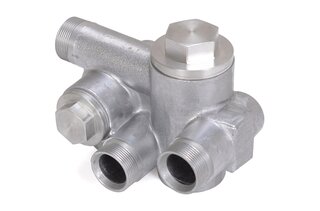 Oil Thermostat 911 / 930  1974-89 - Complete - for Front Oil Cooler - In Right Rear Wheel Well