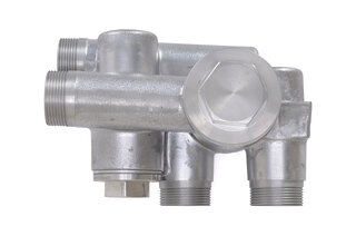 Oil Thermostat 911 / 930  1974-89 - Complete - for Front Oil Cooler - In Right Rear Wheel Well