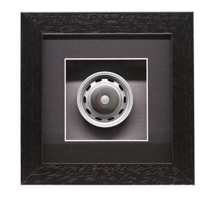 Miniatur 911/912 Stahlfelge Maßstab 1:8 - Gerahmt