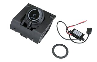 Classic Ashtray-Inspired Hidden Phone Mount with Wireless Charging 911 F Model (1969-1973)