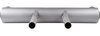 Sport exhaust muffler  356 B/C C2 2.0 - Made of steel with grey heat resistant paint