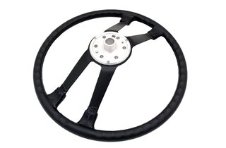 Lenkrad Leder schwarz Ø420mm ohne Hupenknopf