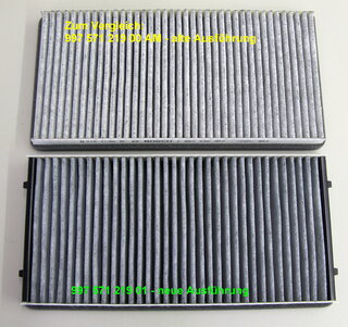 Cabin Air Filter (Carbon Activated) 86/ 987/2, 987C/2/ 996/ 997-1/-2, 997T/GT2, 997 GT3-2