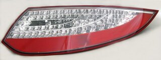 Taillight 997.2 - LED - Right - European / RoW - Fog Light on Left - Clear