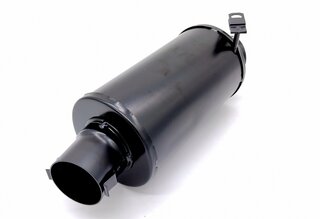 Heat control box right painted steel 356 A 1,6L