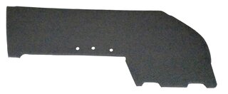 Türverkleidung links 911/ 912 (1969-73) - Kunstleder Flechtnarbe mit Keder - Schwarz