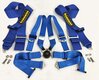Schroth 6 Punkt Gurt Profi 3x2 ( FIA ) Model 991/ 992  Blau mit Drehverschluss