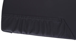 RS-Leichtbau-Türverkleidungssatz Leder schwarz, Türtaschen Leder schwarz, Türschlaufen schwarz