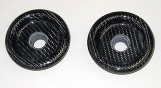 Drehknopfschalenset  "Kevlar-Carbon" (2Stk.) 77-94