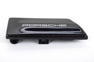Türöffner 911/964 -  Carbon mit P-Schrift innen li