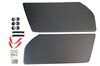 RS Inner Door Panel Set 911 / 930 / 964 / 993 - Leatherette - Guards Red Door Pulls