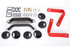 RS Inner Door Panel Set 911 / 930 / 964 / 993 - Leather - Guards Red Door Pulls