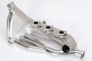Heat Exchanger 911 (1966-75) - Left - Carbureted / CIS / K-Jetronic - Stainless Steel