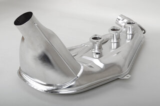 Heat Exchanger 911 (1966-75) - Right - Stainless Steel