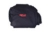 Brombacher Exclusiv Cover 993 mit Heckspoiler schwarz, Naht Schwarz, mit FVD-Logo rot inkl. Tasche
