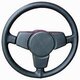 Steering Wheel Restoration Kit 911 / 930 - Black Leather - 3 Spoke Wheel