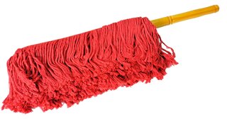 Staubwedel, Original California Car Duster mit 40cm langem Holzgriff