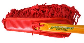 Staubwedel, Original California Car Duster mit 40cm langem Holzgriff