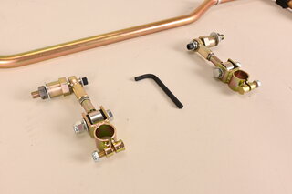 Adjustable sway bar kit 22mm rear 911 87-89, Turbo 75-89