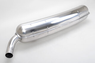 Silencieux inox 911 74-75/  2.7 -76  (2 entrées 1 sortie Ø 60mm)