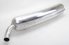 Silencieux inox 911 74-75/  2.7 -76  (2 entrées 1 sortie Ø 60mm)