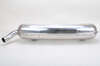 Silencieux inox 911 74-75/  2.7 -76  (2 entrées 1 sortie Ø 60mm)