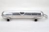 Silencieux inox 911 74-75/  2.7 -76  (2 entrées 1 sortie Ø 60mm)