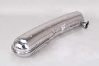Muffler 911  1975-89 - Sport - Stainless Steel - 1 in x 1 out - Ø 84 mm (3.3") Tip