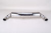 Muffler 911  1975-89 - Sport - Stainless Steel - 1 in x 2 out - Ø 84 mm (3.3") Tips